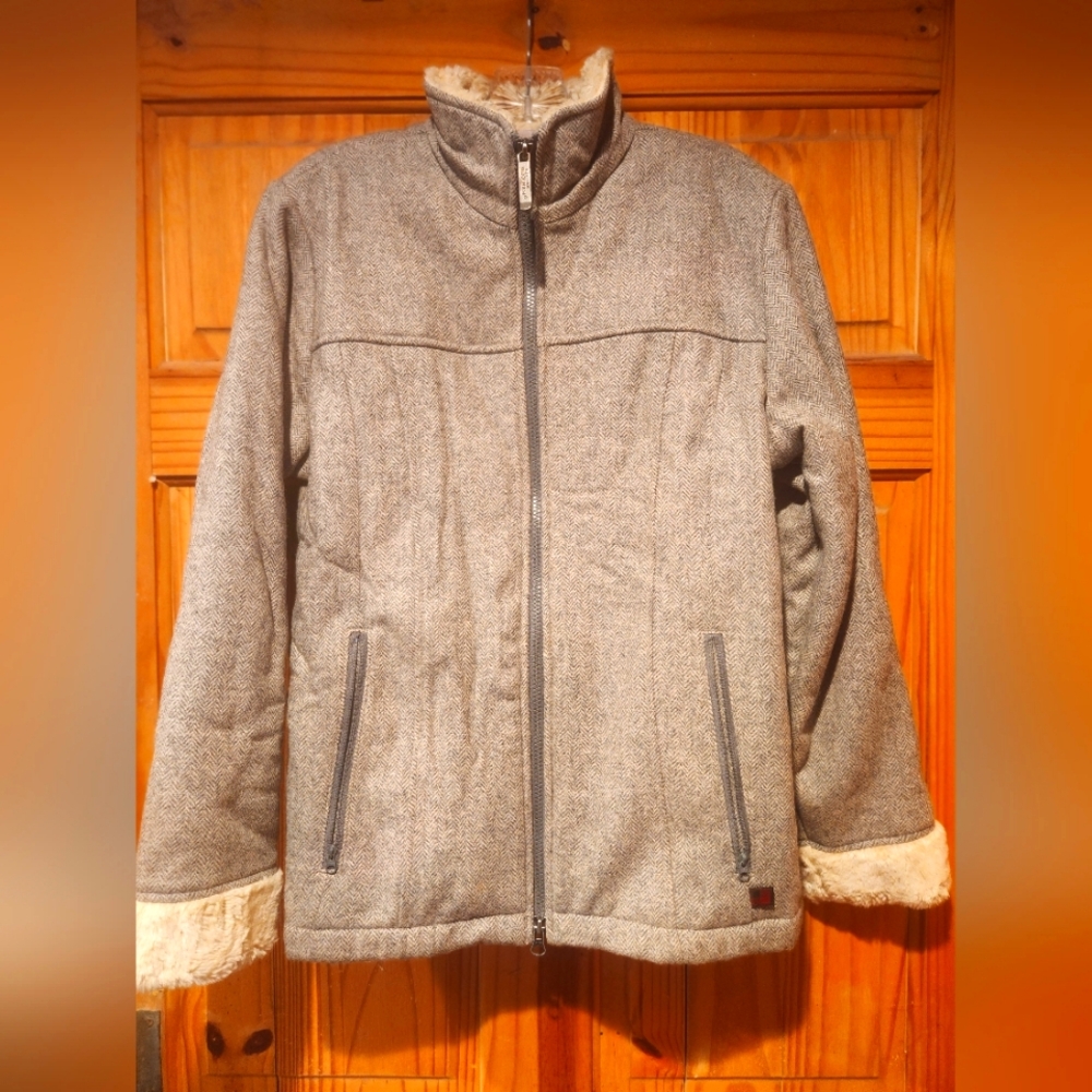 Wool rich coat